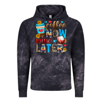 Cloud Black coffee now wine later Vintage Hoodie - Zillion Design Studio