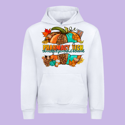 Pharmacy Tech Pumpkin Urban Hoodie Designed By Nancycooperartshop
