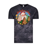 Cloud Black holiday vibes Vintage Tee - FaDigitalArtStudio