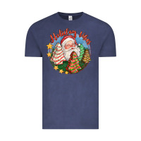 Vintage Denim holiday vibes Vintage Tee - FaDigitalArtStudio