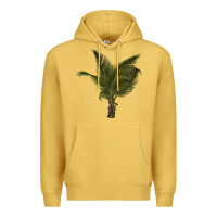 Antique Gold palm tree Premium Hoodie - LillyAllenDesigns