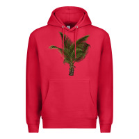 Cardinal palm tree Premium Hoodie - LillyAllenDesigns