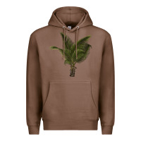 Chestnut palm tree Premium Hoodie - LillyAllenDesigns