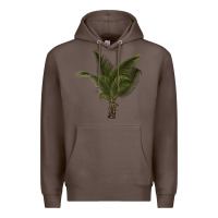 Coffee palm tree Premium Hoodie - LillyAllenDesigns