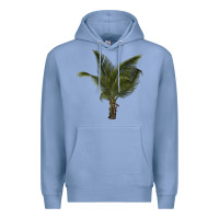 Colony Blue palm tree Premium Hoodie - LillyAllenDesigns