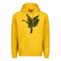 Lemon palm tree Premium Hoodie - LillyAllenDesigns