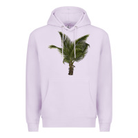 Lilac palm tree Premium Hoodie - LillyAllenDesigns