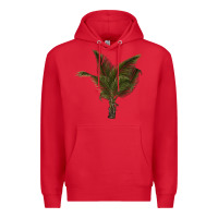 Red palm tree Premium Hoodie - LillyAllenDesigns