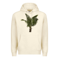 Sandshell palm tree Premium Hoodie - LillyAllenDesigns