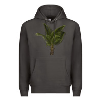 Smoke palm tree Premium Hoodie - LillyAllenDesigns