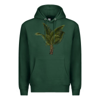 Sports Green palm tree Premium Hoodie - LillyAllenDesigns