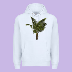 Palm Tree Premium Hoodie Designed By Lillyallendesigns