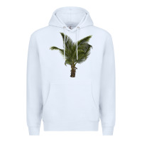 White palm tree Premium Hoodie - LillyAllenDesigns