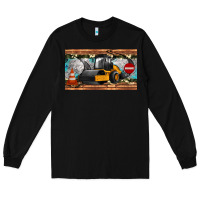 Black steam roller sippy cup Long Sleeve Tee - Artiststas