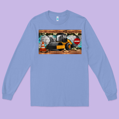 Steam Roller Sippy Cup Long Sleeve Tee Designed By Artiststas