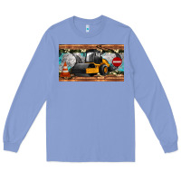 Colony Blue steam roller sippy cup Long Sleeve Tee - Artiststas
