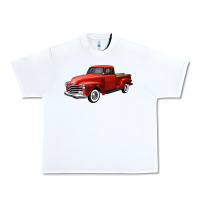 White western red truck right 34 view Urban Heavy Tee - FaDigitalArtStudio