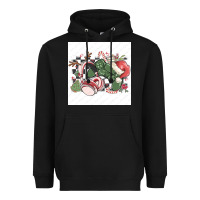 Black small business filigran kopya Heavyweight Hoodie - MaliasSmallBusiness