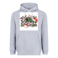 Heather Grey small business filigran kopya Heavyweight Hoodie - MaliasSmallBusiness