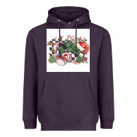 Plum small business filigran kopya Heavyweight Hoodie - MaliasSmallBusiness