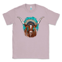 Lilac texas longhorn indian headdress Classic Tee - JahusDesignShop