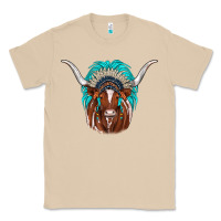 Mushroom texas longhorn indian headdress Classic Tee - JahusDesignShop