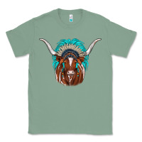 Texas Longhorn Indian Headdress Classic Tee | Teevron