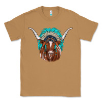Toasted Coconut texas longhorn indian headdress Classic Tee - JahusDesignShop