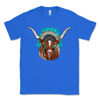 True Royal texas longhorn indian headdress Classic Tee - JahusDesignShop
