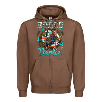 Chestnut rodeo darling Zipper Hoodie - BarkalooDesign