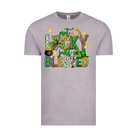 Vintage Zinc Not lucky just blessed st. patricks day Vintage Tee - Neo Western