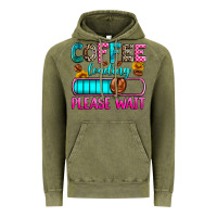 Vintage Olive coffee loading please wait Vintage Hoodie - Zillion Design Studio