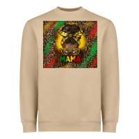 Mushroom juneteenth afro bun mama tumbler Heavyweight Sweatshirt - HRA Design Shop