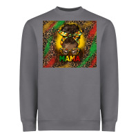 Storm juneteenth afro bun mama tumbler Heavyweight Sweatshirt - HRA Design Shop
