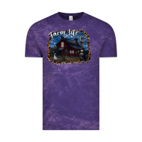 Cloud Purple farm life2 Vintage Tee - SublimationCraftShop
