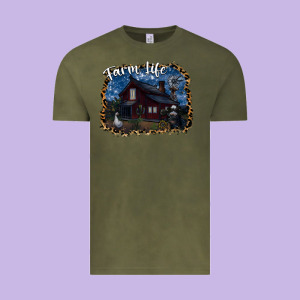 Farm Life2 Vintage Tee Designed By Sublimationcraftshop