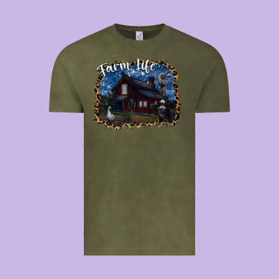 Farm Life2 Vintage Tee Designed By Sublimationcraftshop