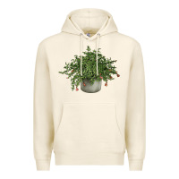 Tofu Dwarf Pomegranate Tree Illustrations Premium Hoodie - LillyAllenDesigns