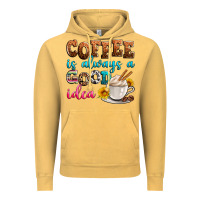 Vintage Mustard coffee is always good idea Vintage Hoodie - Zillion Design Studio