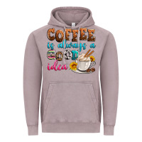 Vintage Zinc coffee is always good idea Vintage Hoodie - Zillion Design Studio