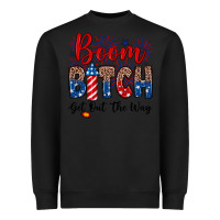 Black Boom bitch get out the way Heavyweight Sweatshirt - Neo Western