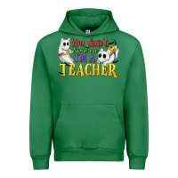 Emerald You Can't Scare Me I'm a Teacher Urban Hoodie - texasbilliewilder
