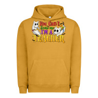 Pigment Peanut Butter You Can't Scare Me I'm a Teacher Urban Hoodie - texasbilliewilder