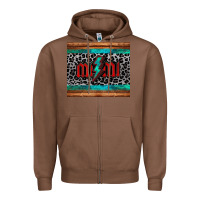 Chestnut leopard lightning bolt mimi mother's day Zipper Hoodie - Jasminsmagicworld