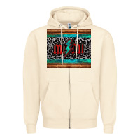 Sandshell leopard lightning bolt mimi mother's day Zipper Hoodie - Jasminsmagicworld