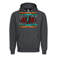 Smoke leopard lightning bolt mimi mother's day Zipper Hoodie - Jasminsmagicworld