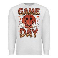 Oatmeal Heather game day Premium Sweatshirt - MaliasSmallBusiness