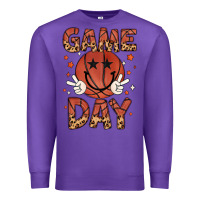 Purple game day Premium Sweatshirt - MaliasSmallBusiness