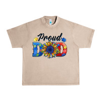 French Oak proud dad autism Urban Heavy Tee - BarkalooDesign