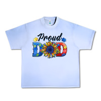 Grape Ice proud dad autism Urban Heavy Tee - BarkalooDesign
